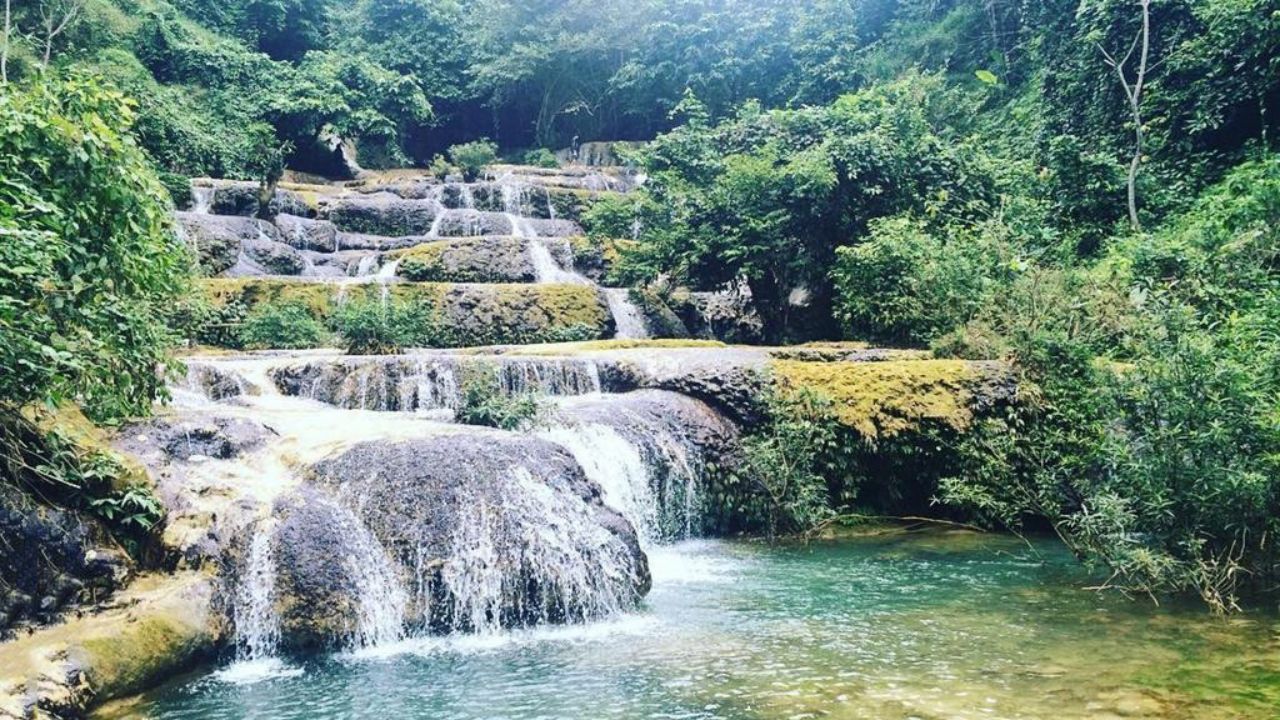 Thác Hiêu tại Pù Luông