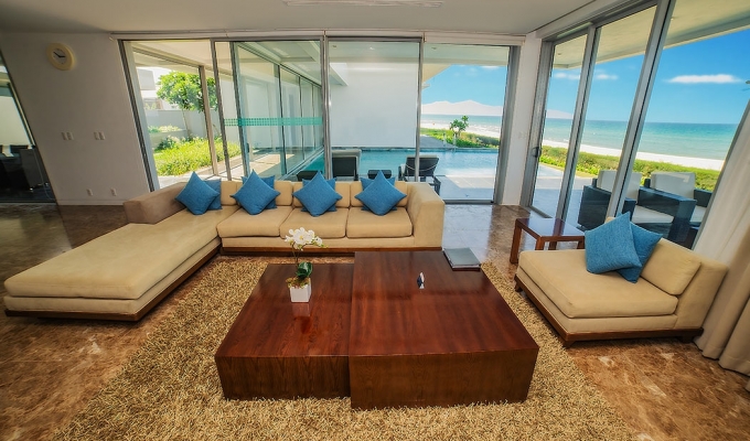 Luxurious 5 Bed Room Beachfront Pool Villa (4 bathrooms)