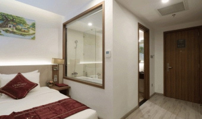 Deluxe - 1 giường đôi ( hướng phố )