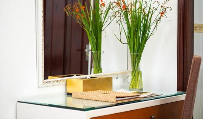 Phòng Deluxe Giường Đôi Nhìn Ra Sông