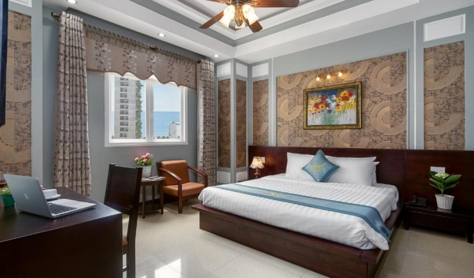 Phòng Có Giường Cỡ King Nhìn Ra Biển