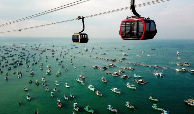 PHU QUOC - LAND TOUR 4: CABLE CAR + AQUATOPIA WATER PARK & LANDSCAPE SOUTH