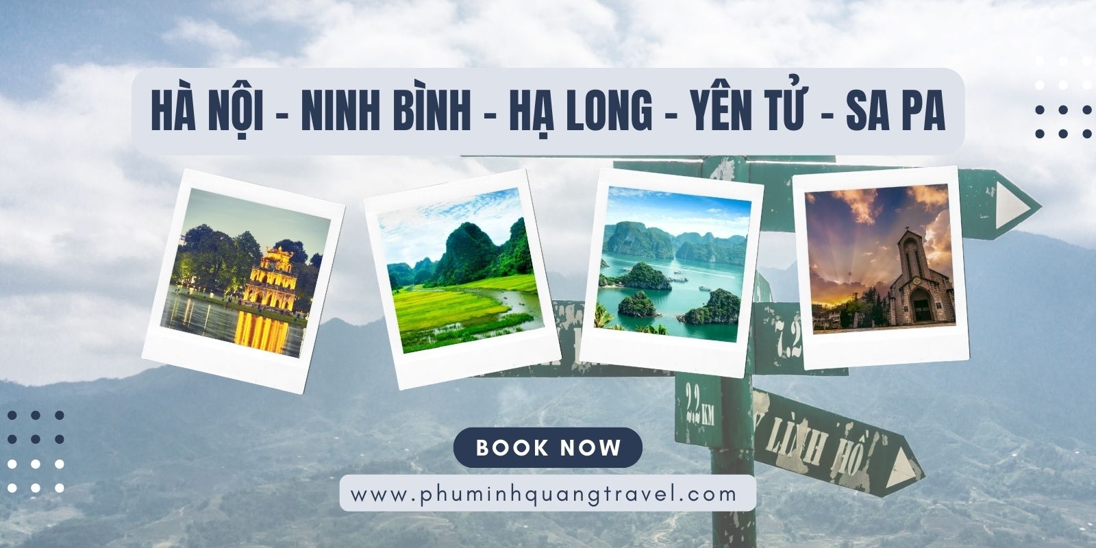 HÀ NỘI - NINH BÌNH - HẠ LONG - YÊN TỬ -  SA PA