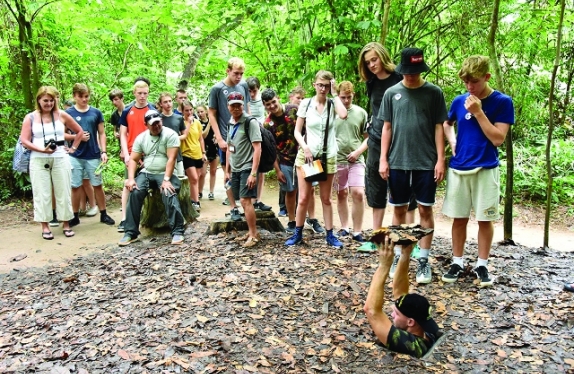 CU CHI TUNNELS AFTERNOON TOUR 